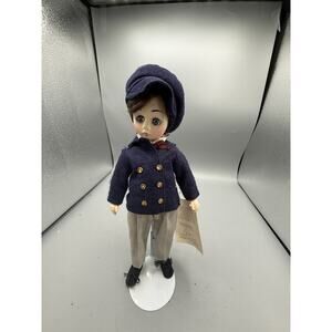 Vintage Madame Alexander Little Women Laurie Doll Tagged Outfit 10” Navy Coat